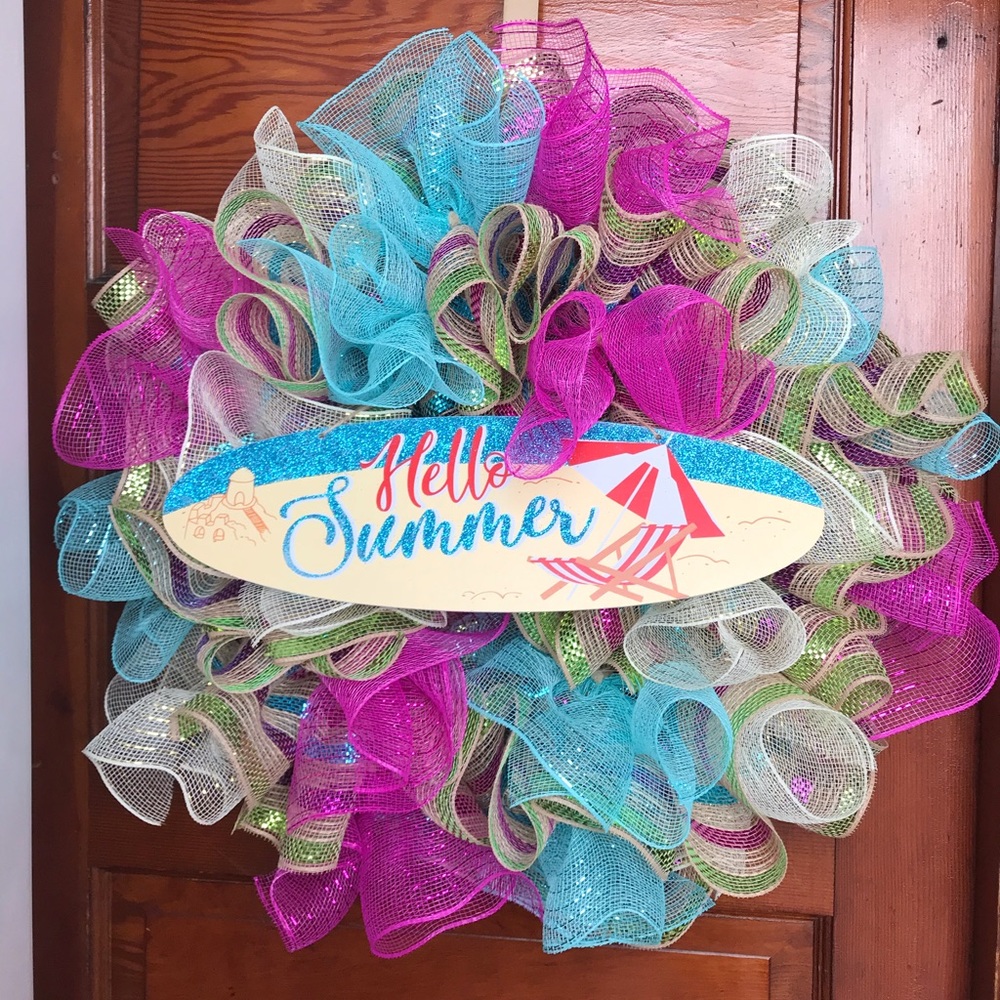 Summer time wreath